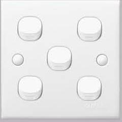 5 GANG 2 WAY SWITCH