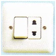 UNIVESAL SOCKET OUTLET &SINGLE; SWITCH NEW GEE