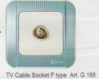 TV CABLE SOCKET F TYPE