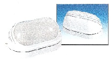 BOLL ICE 60W WHITE OVAL 1/2 MATA