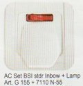 STOP KONTAK AC SET INBOW+LAMP
